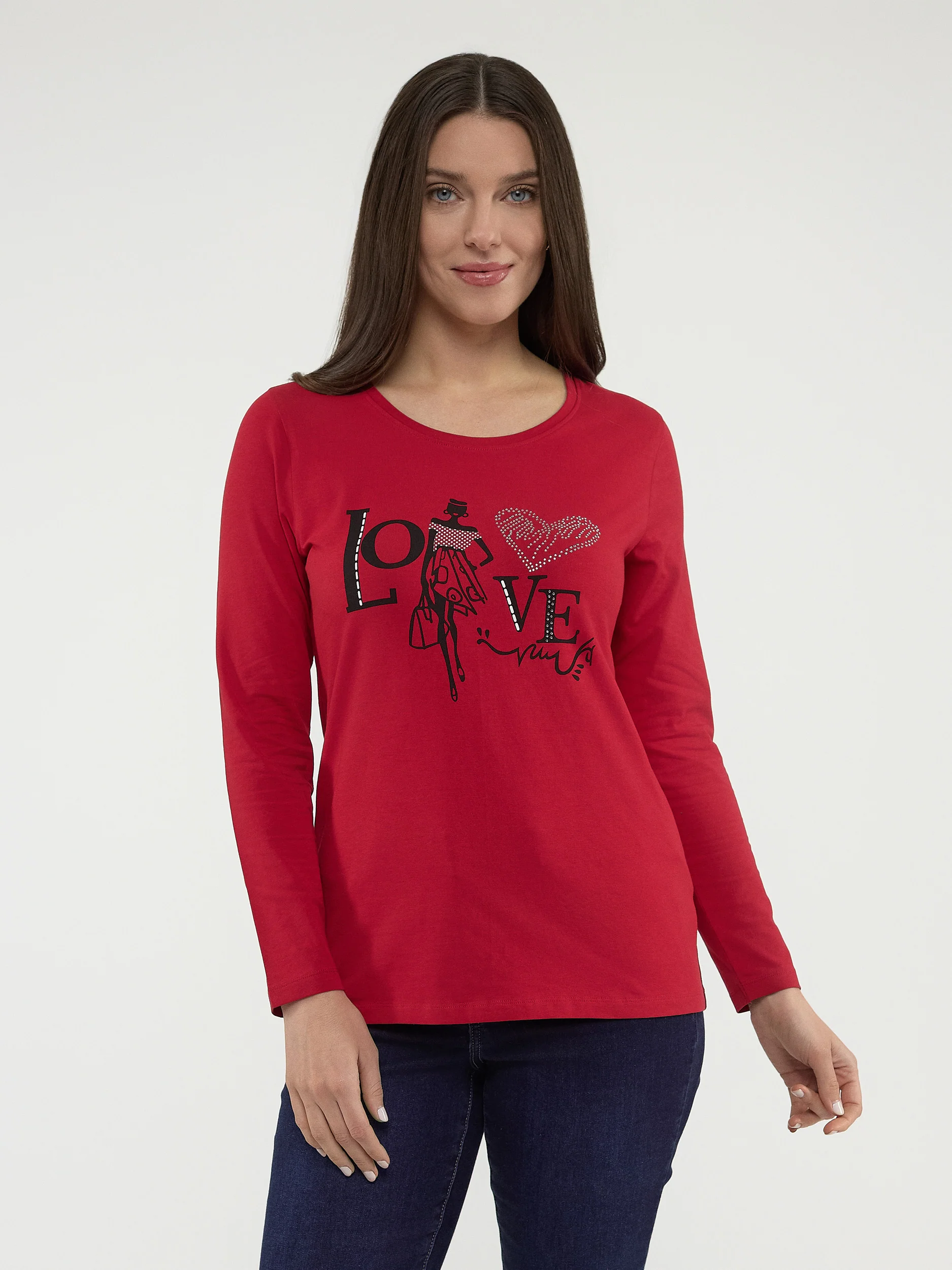 T-shirt semi-ajusté à manches longues - Image 9