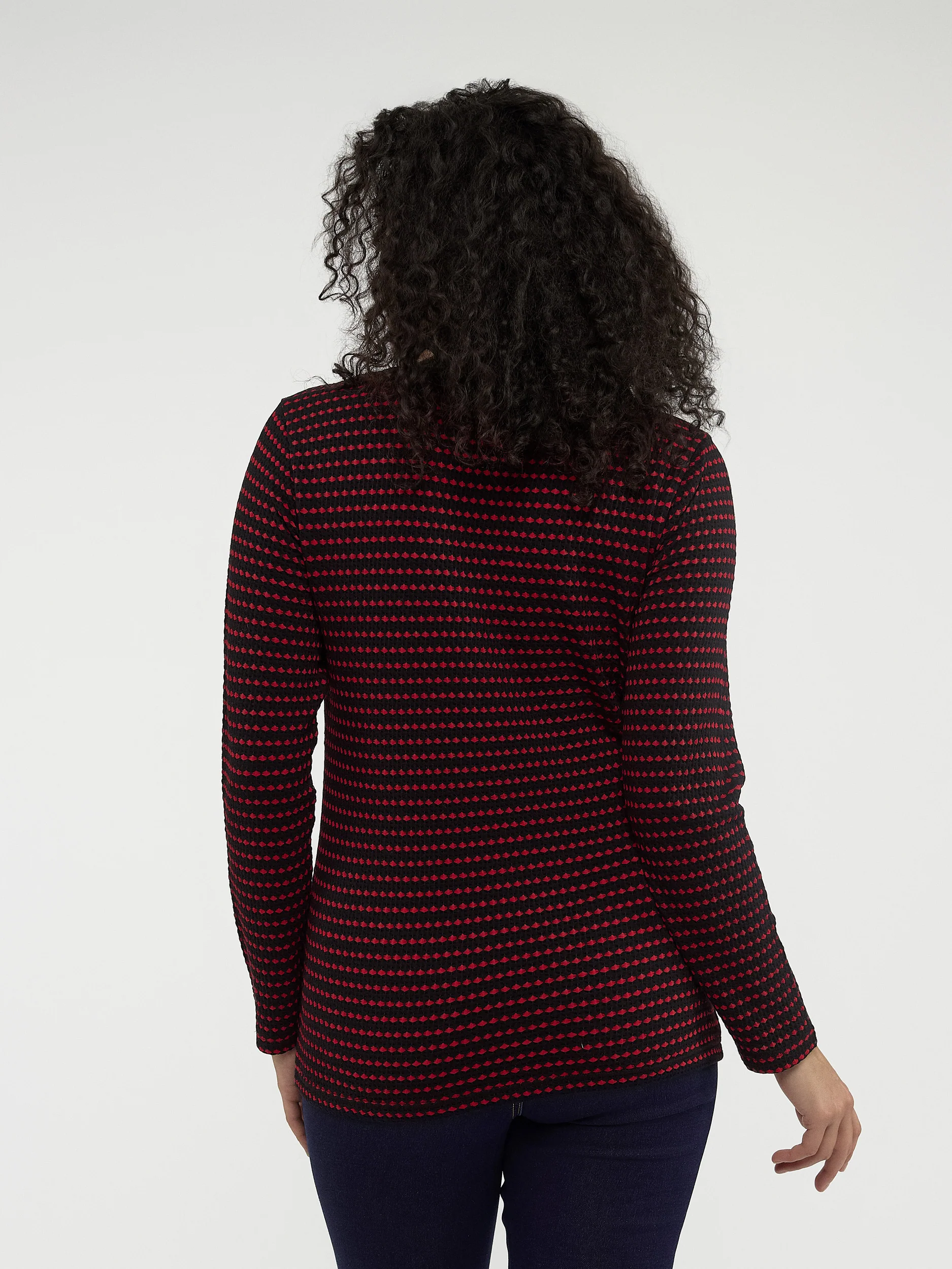 T-shirt semi-ajusté à manches longues - Image 7