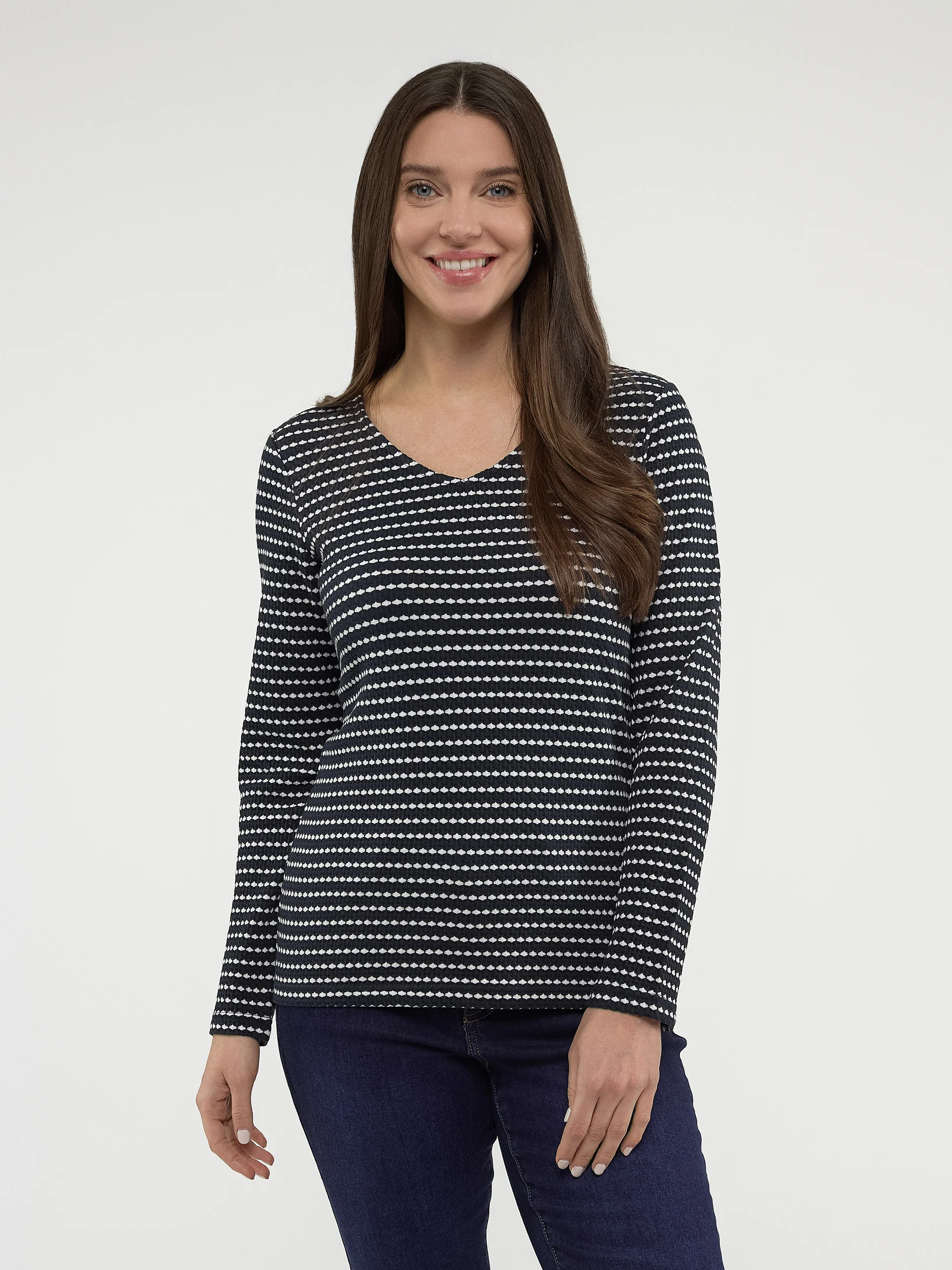 T-shirt semi-ajusté à manches longues - Image 9
