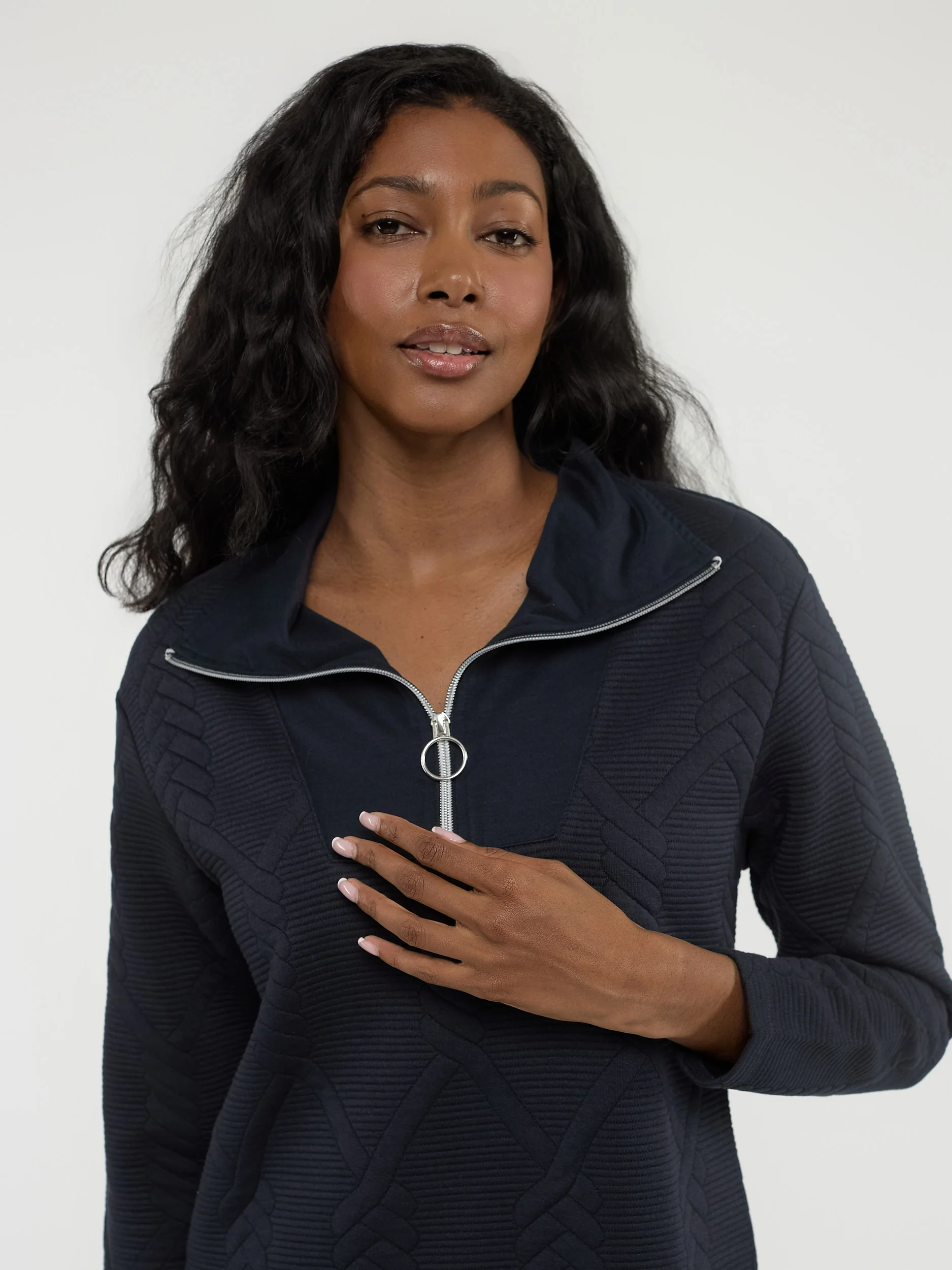 T-shirt semi-ajusté à manches longues - Image 10