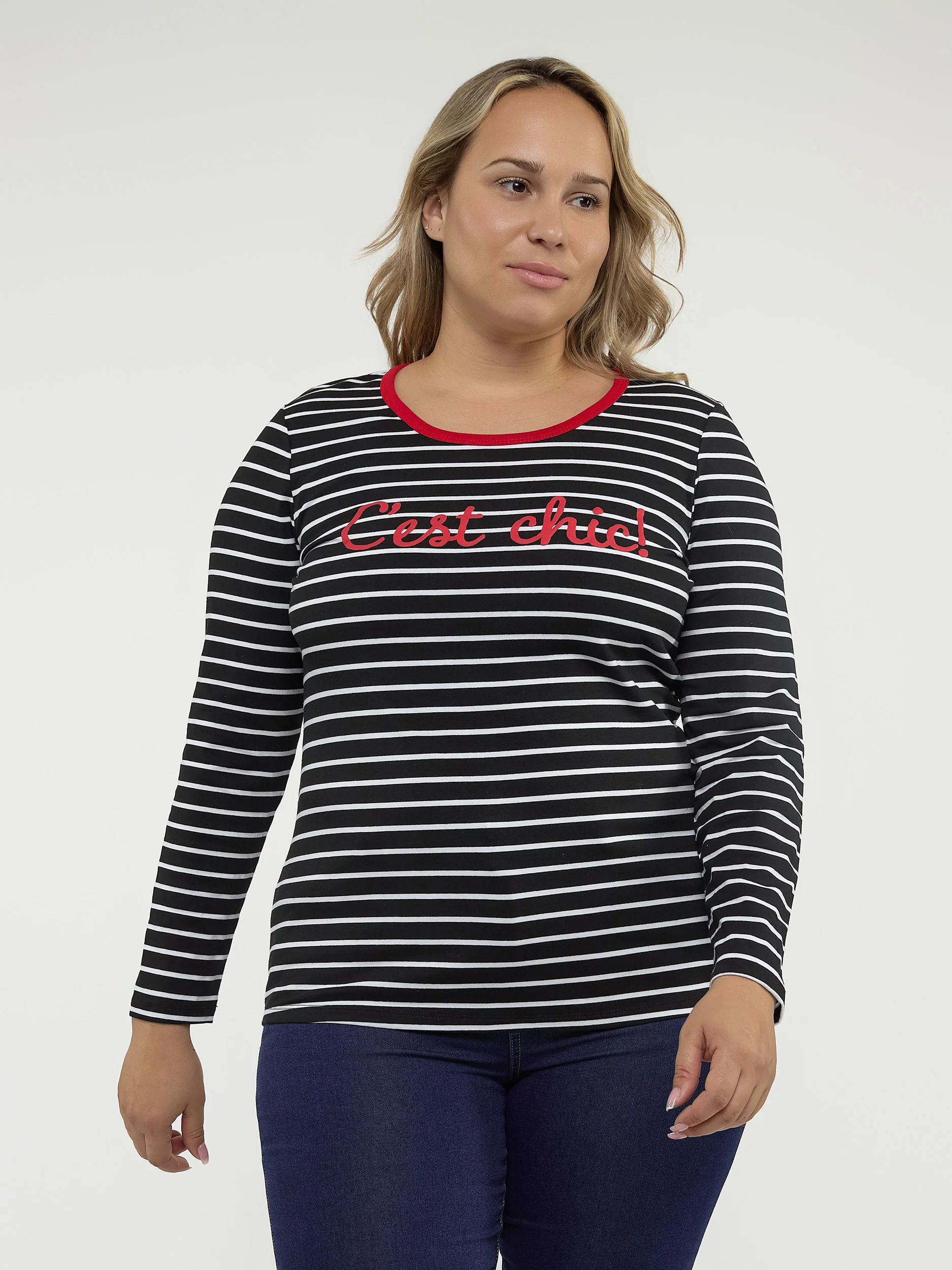 T-shirt semi-ajusté à manches longues - Image 10