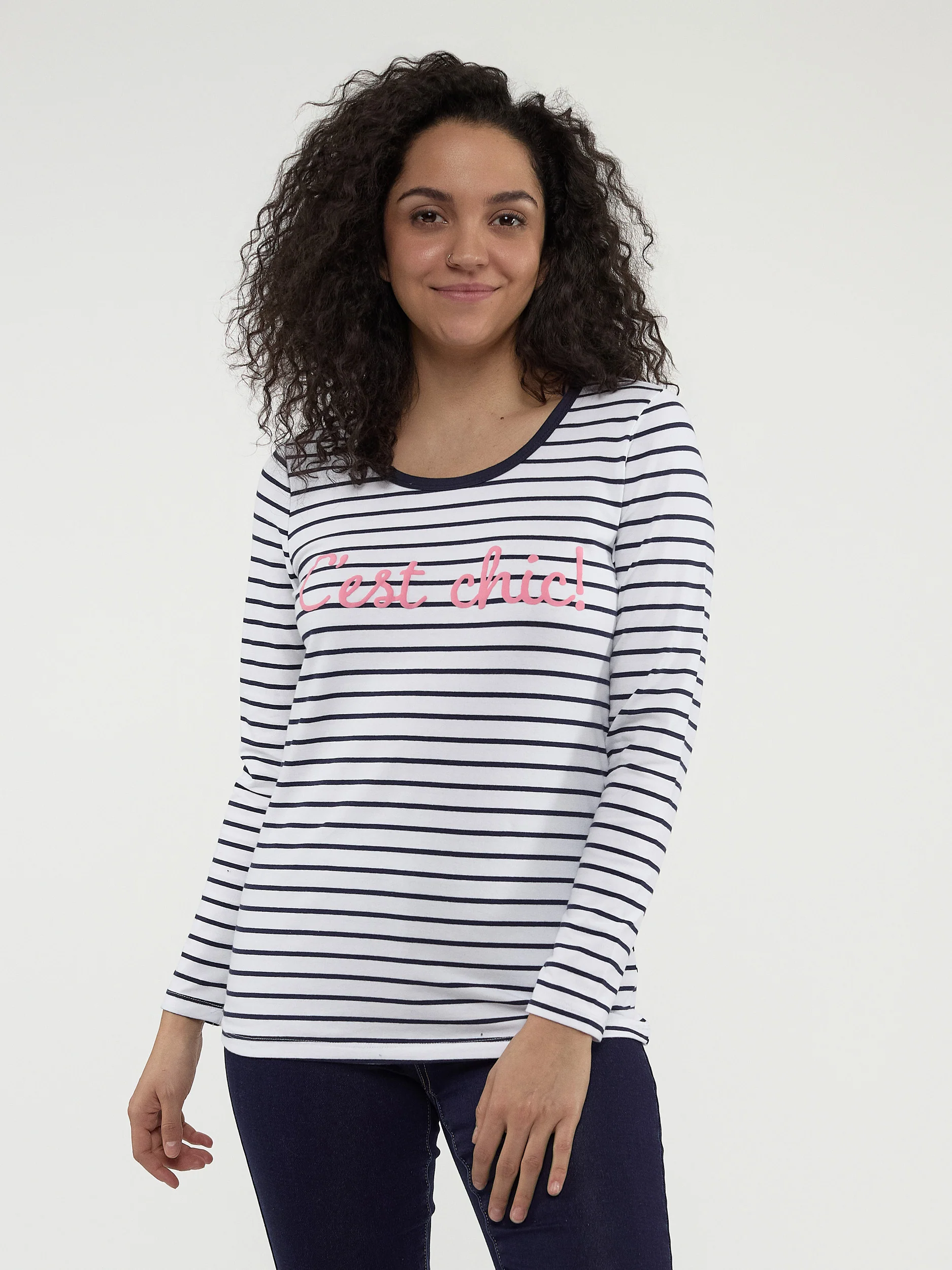 T-shirt semi-ajusté à manches longues - Image 5