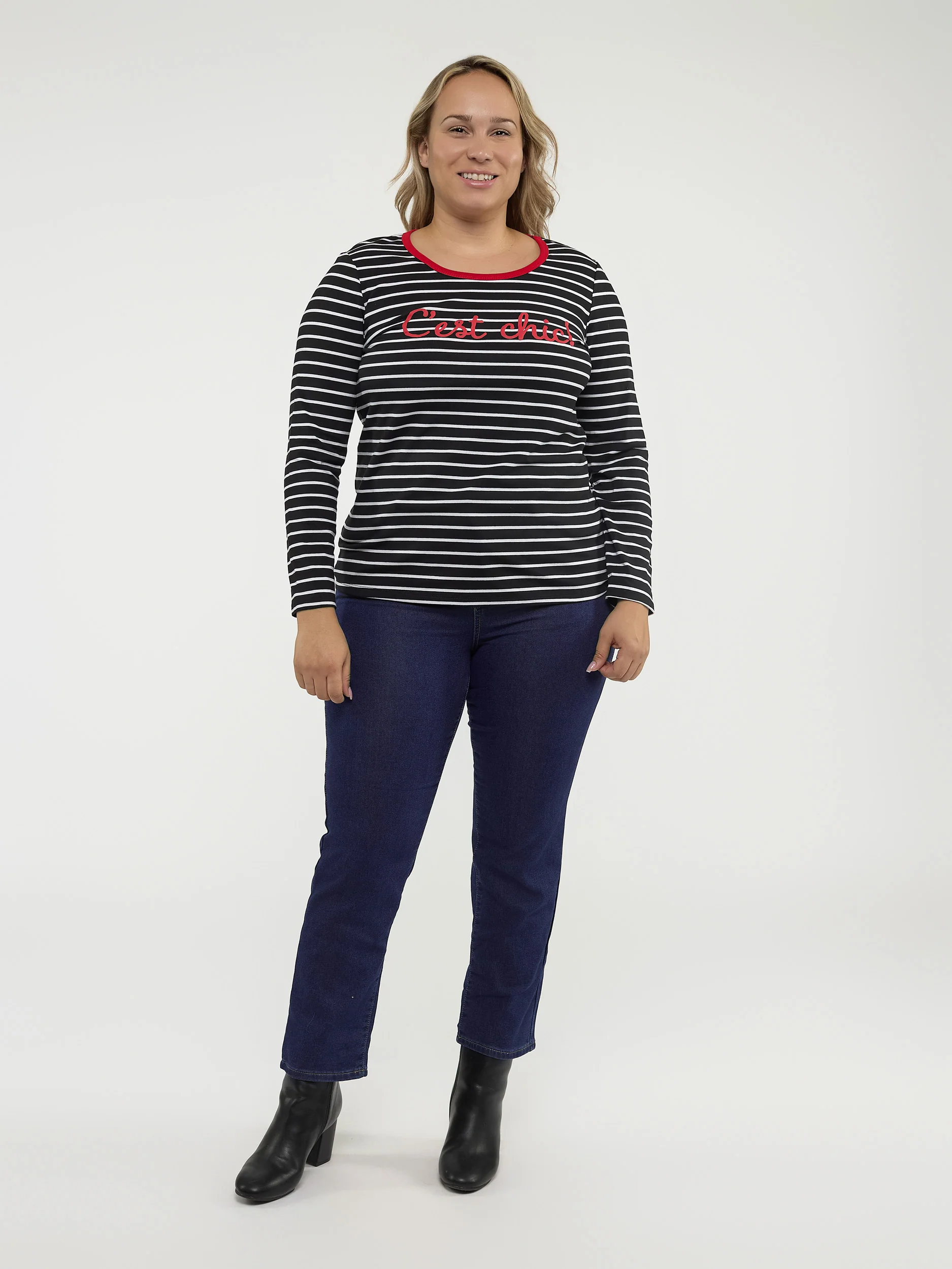 T-shirt semi-ajusté à manches longues - Image 9