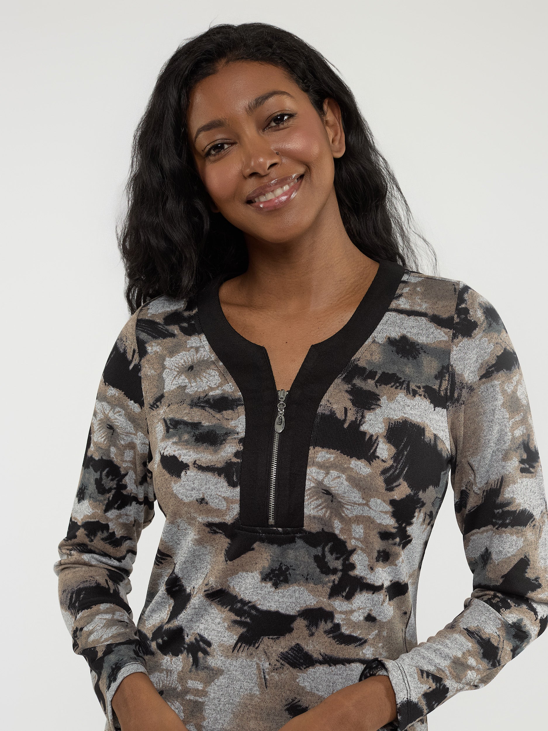 T-shirt semi-ajusté à manches longues - Image 6