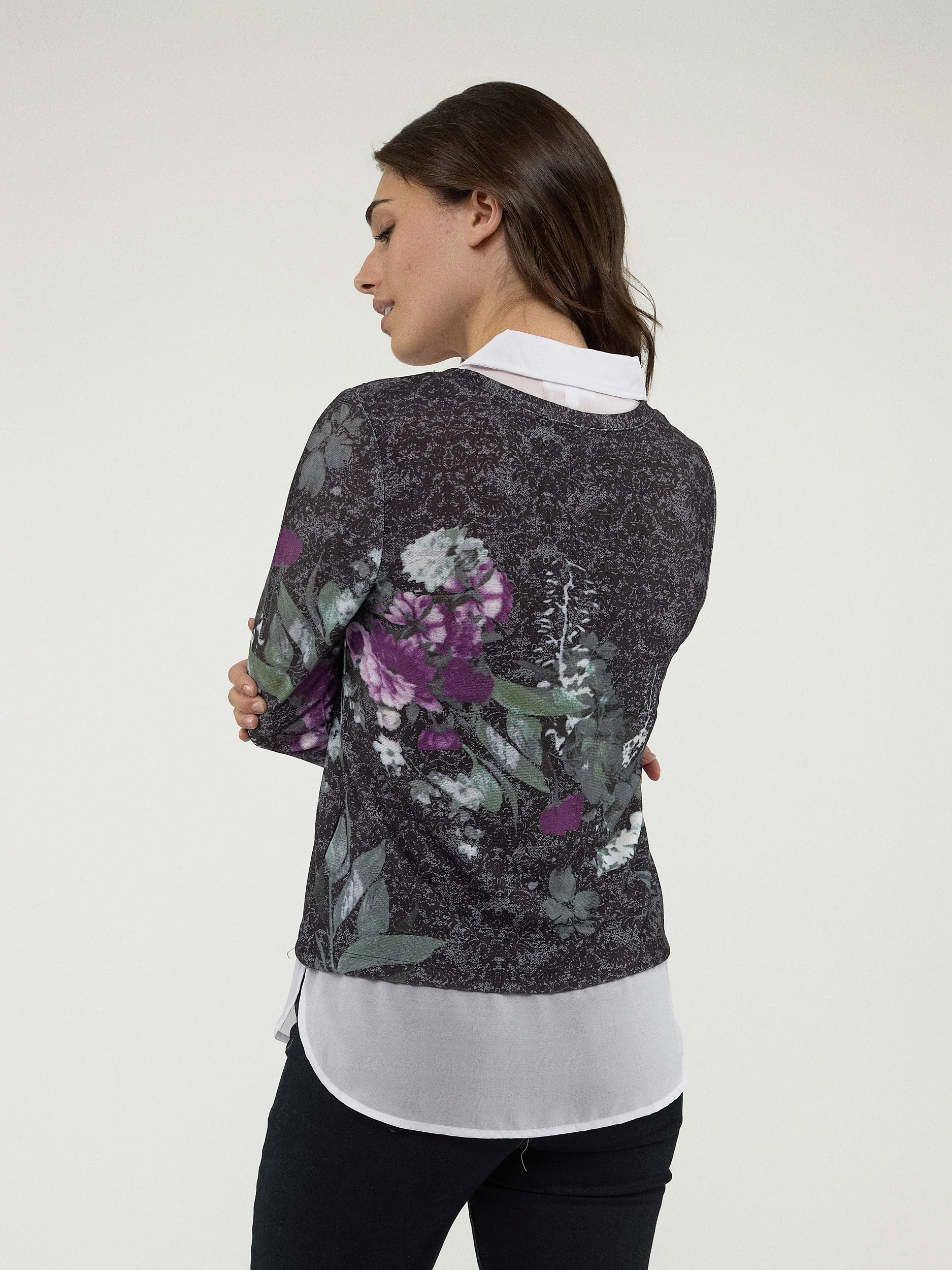 T-shirt semi-ajusté à manches longues - Image 3
