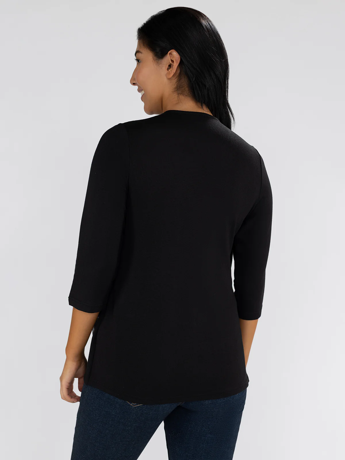 T-shirt semi-ajusté à manches longues - Image 3