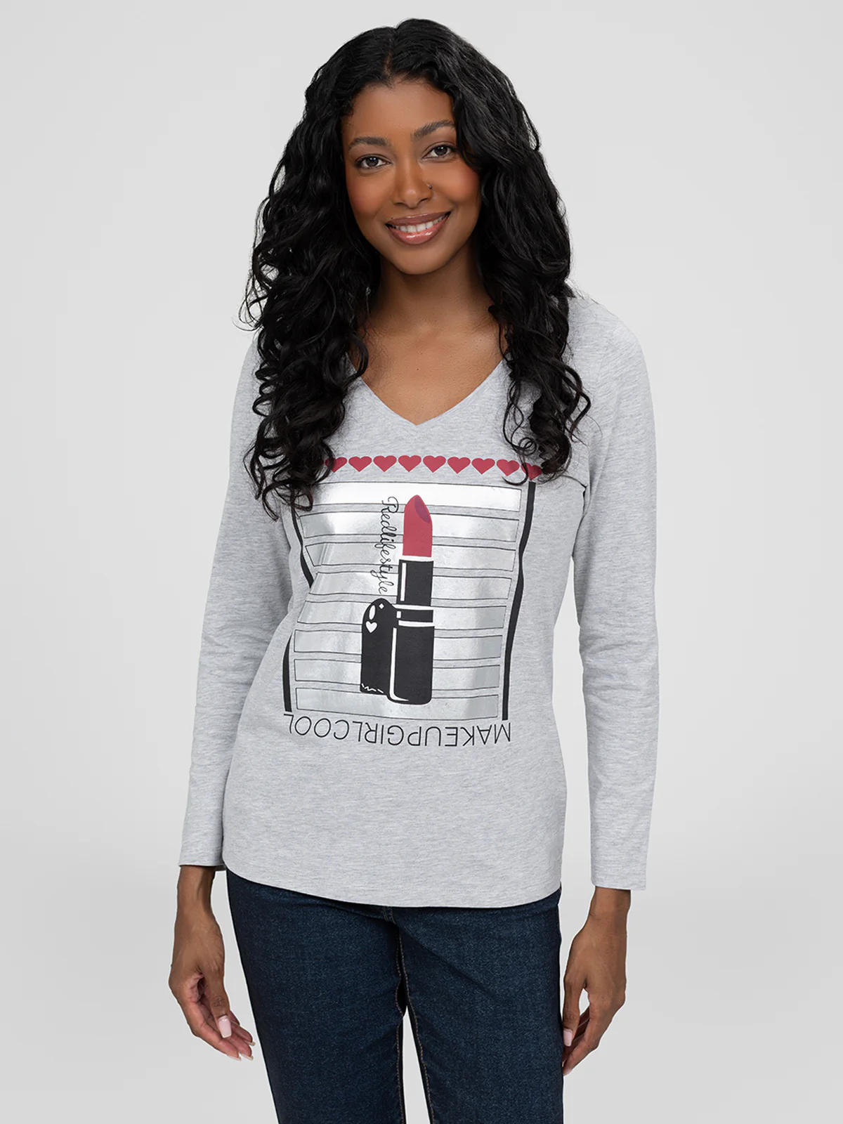 T-shirt semi-ajusté à manches longues - Image 12