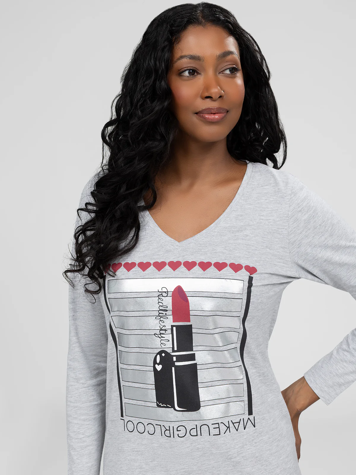 T-shirt semi-ajusté à manches longues - Image 13