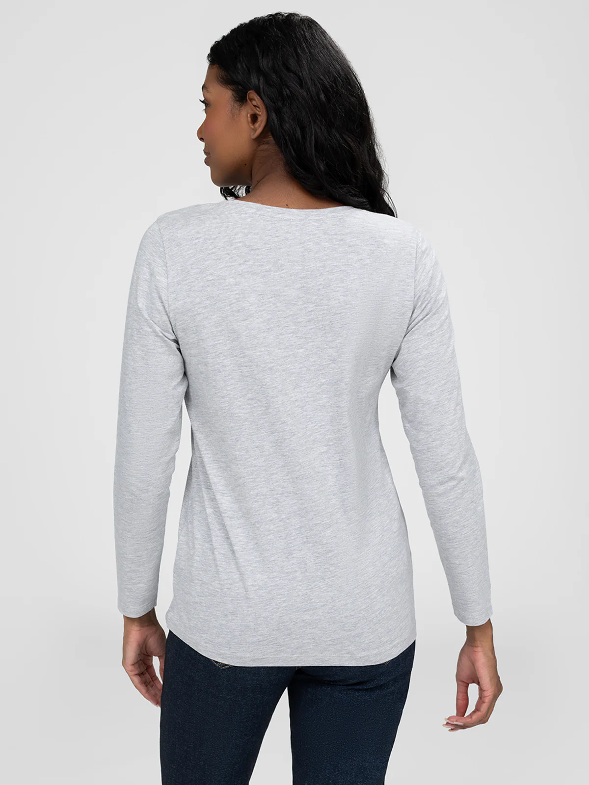 T-shirt semi-ajusté à manches longues - Image 14