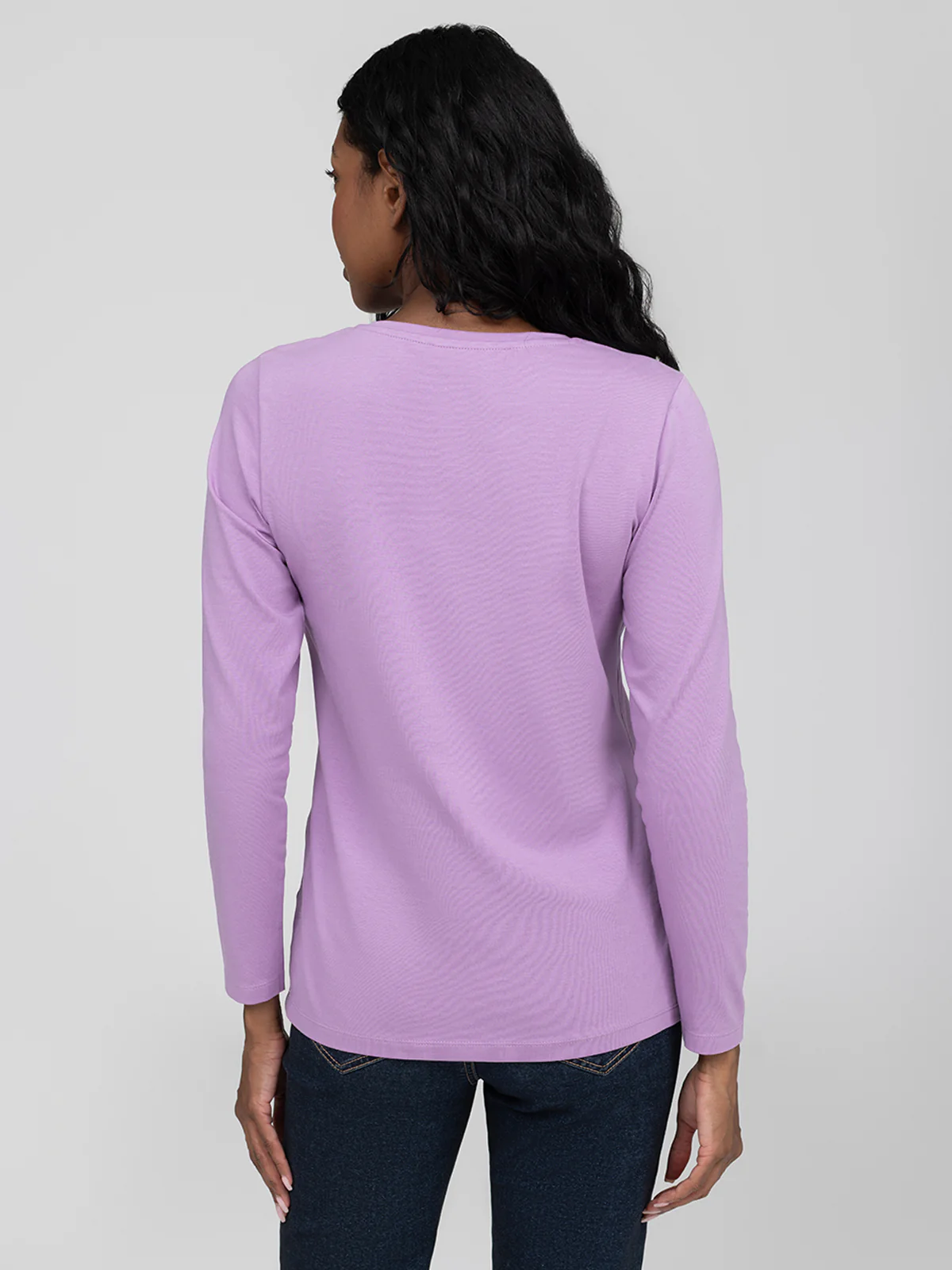 T-shirt semi-ajusté à manches longues - Image 18