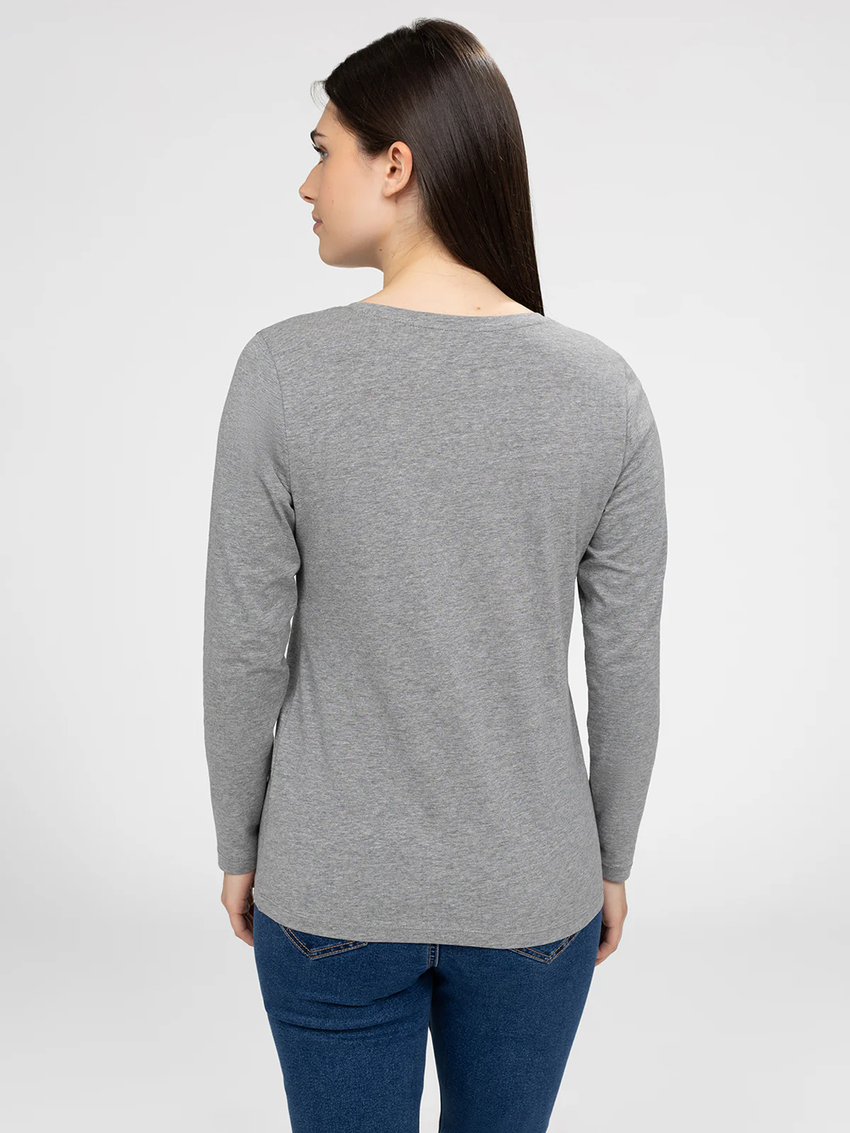 T-shirt semi-ajusté à manches longues - Image 3