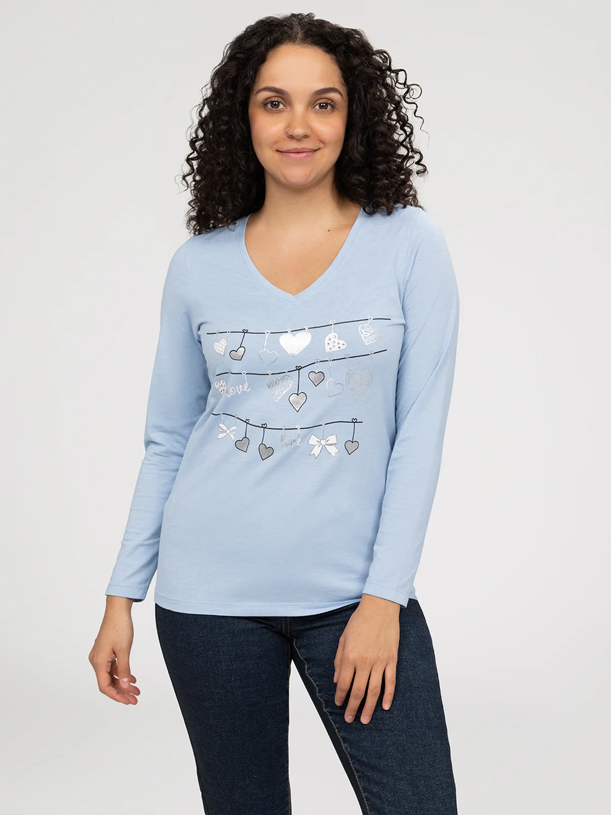 T-shirt semi-ajusté à manches longues - Image 8