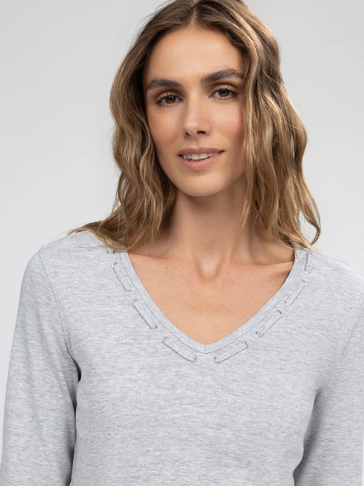 T-shirt semi-ajusté à manches longues - Image 10