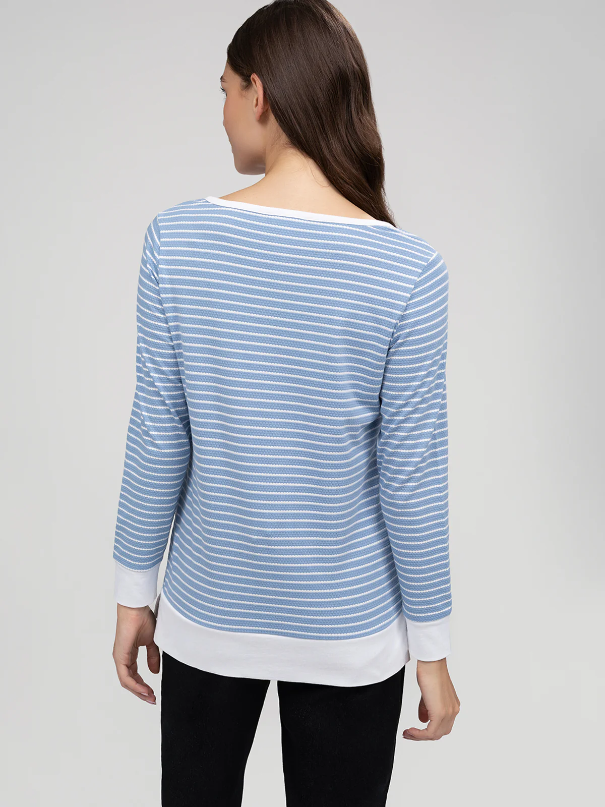 T-shirt semi-ajusté à manches longues - Image 10