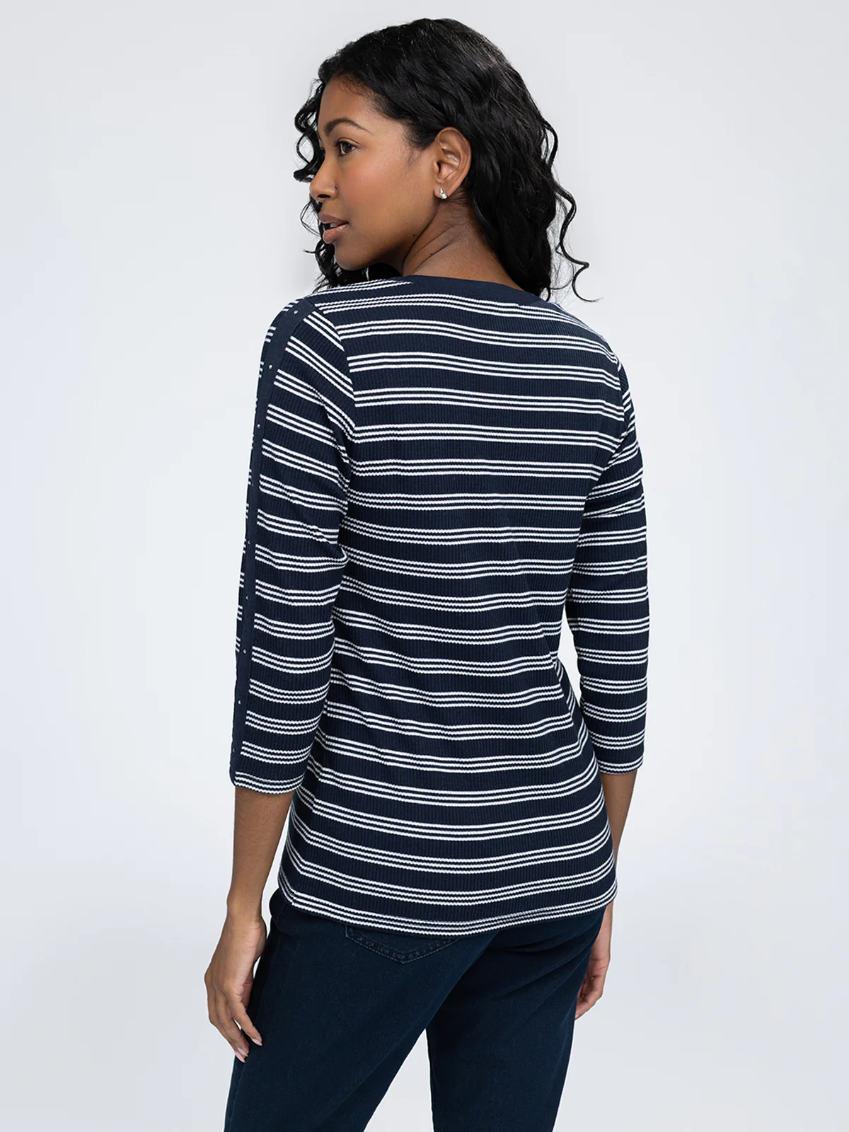 T-shirt semi-ajusté à manches longues - Image 8