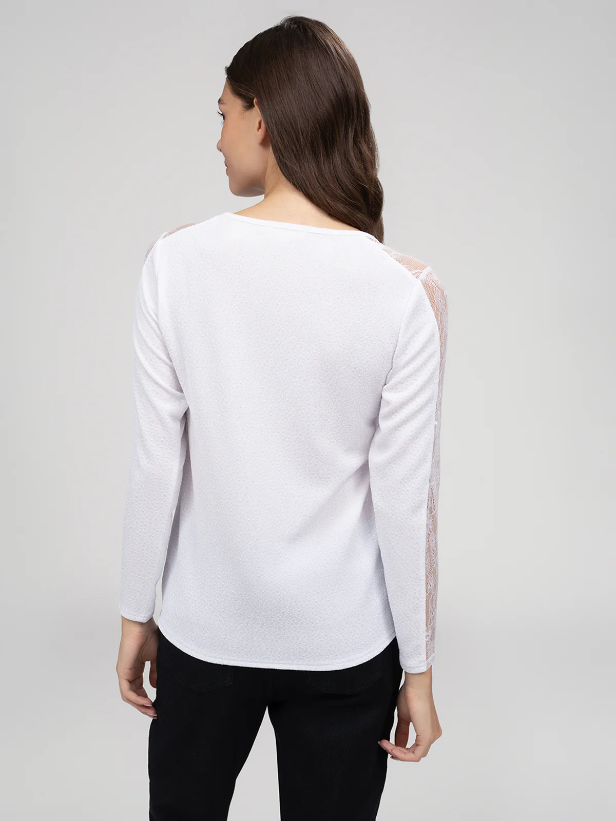 T-shirt semi-ajusté à manches longues - Image 15