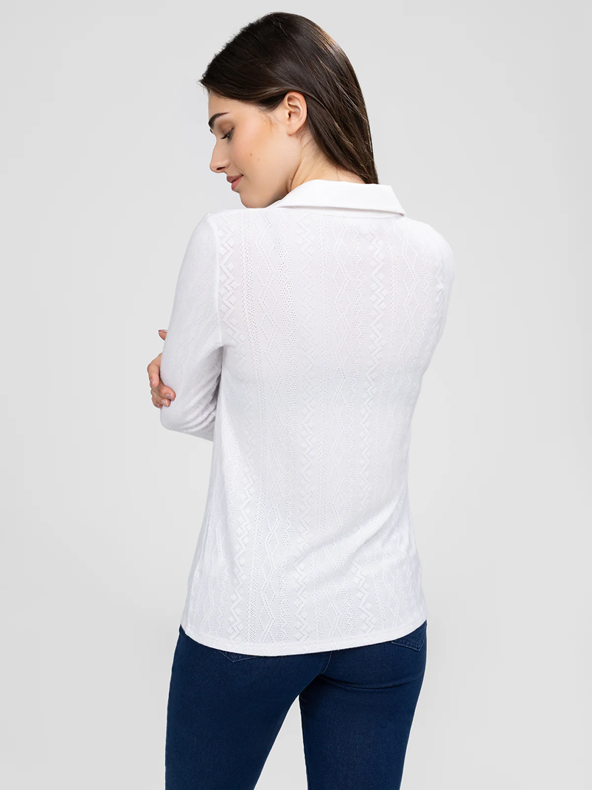 T-shirt semi-ajusté à manches longues - Image 12