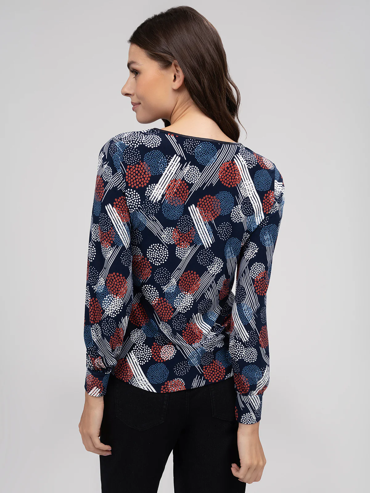 T-shirt semi-ajusté à manches longues - Image 6