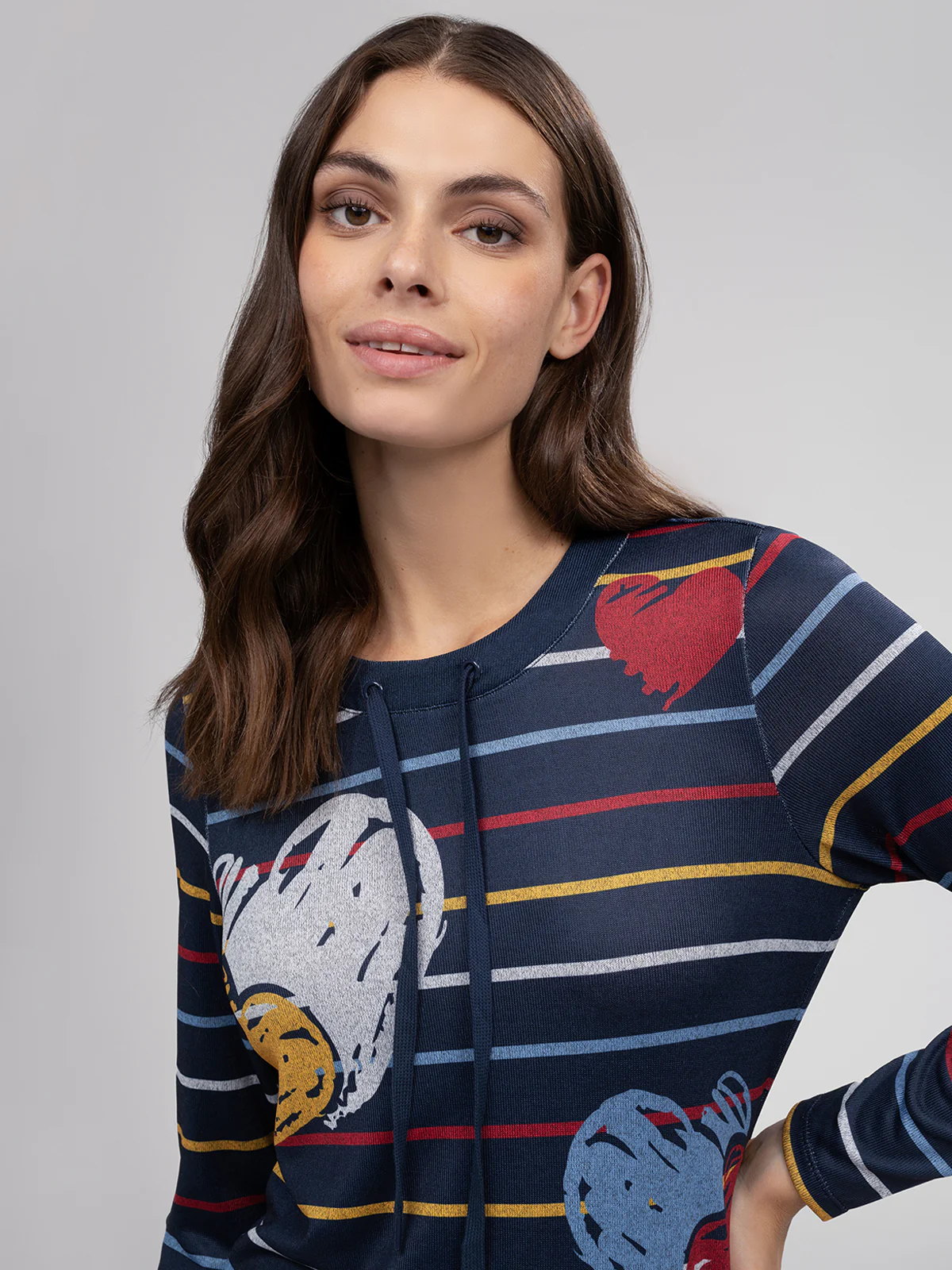 T-shirt semi-ajusté à manches longues - Image 6
