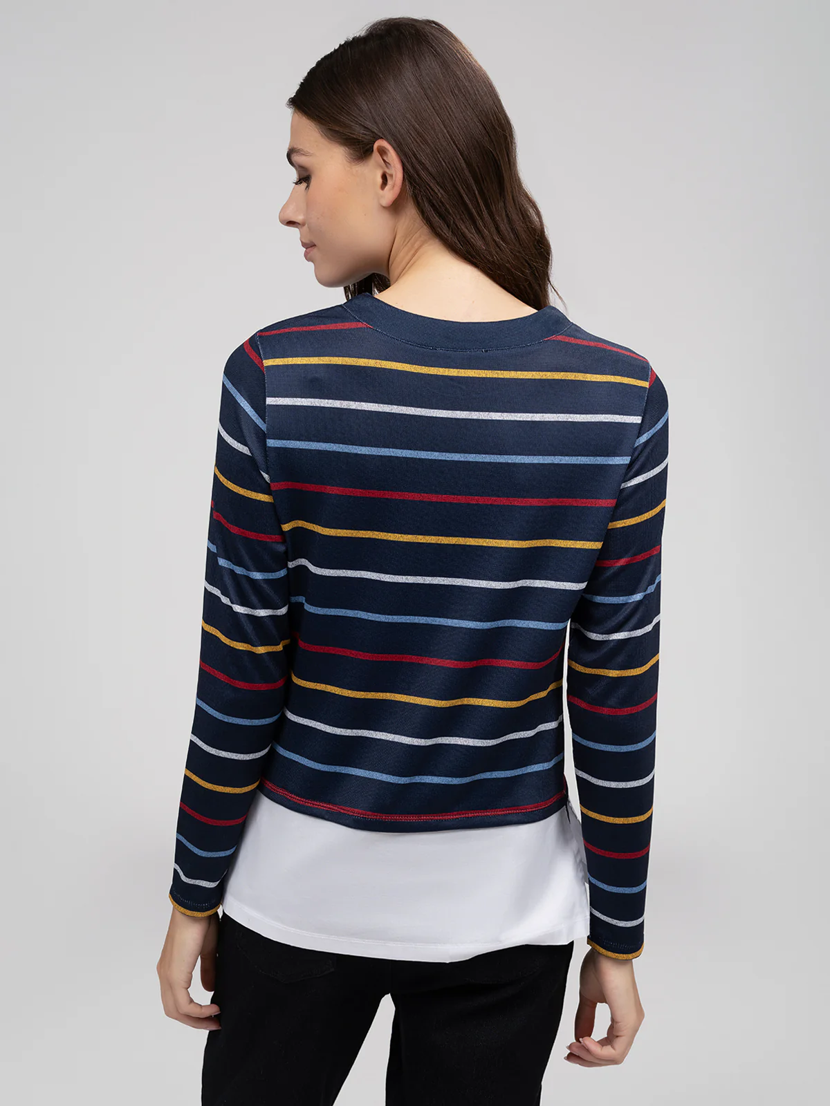 T-shirt semi-ajusté à manches longues - Image 7
