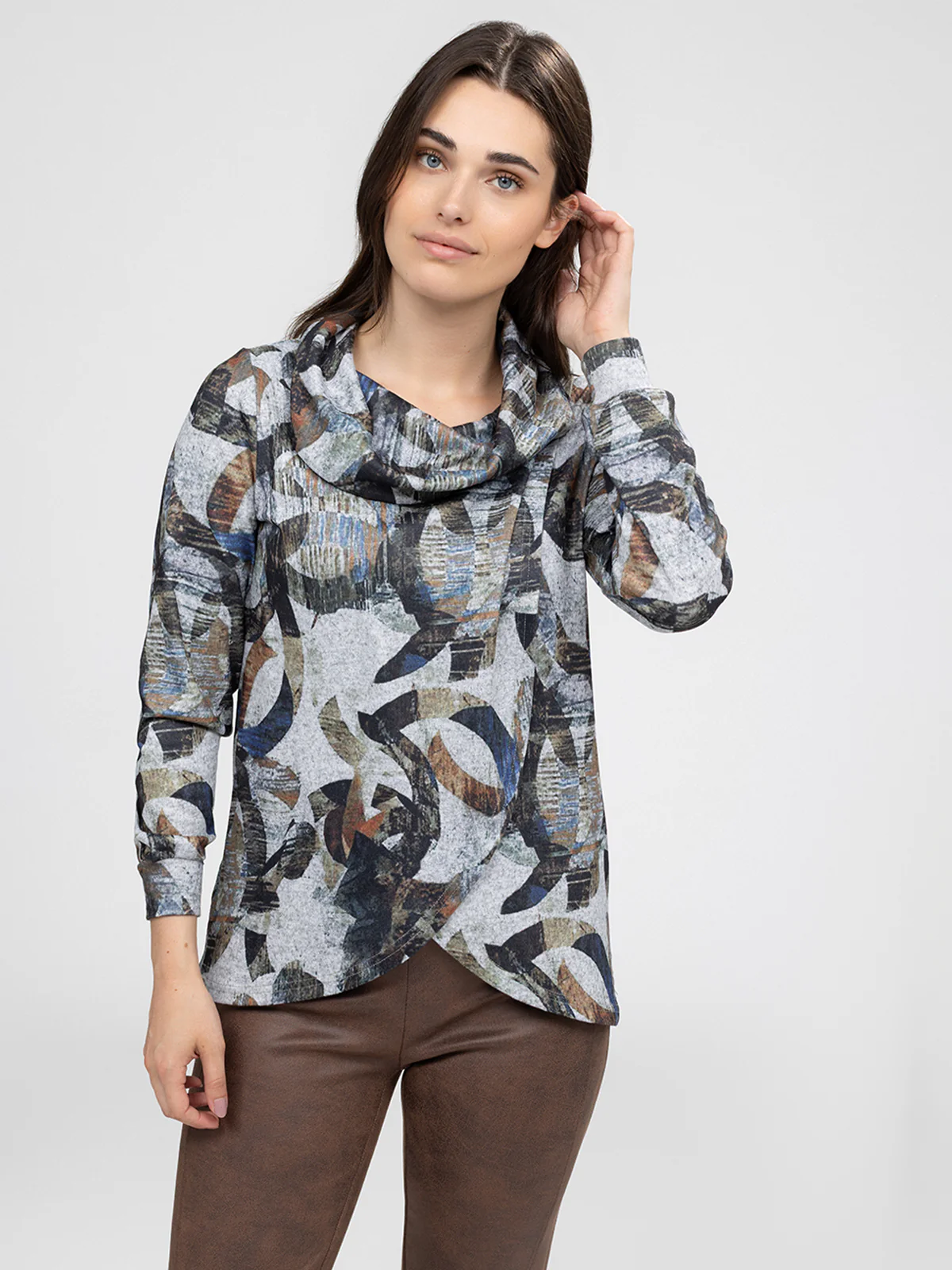T-shirt semi-ajusté à manches longues - Image 2