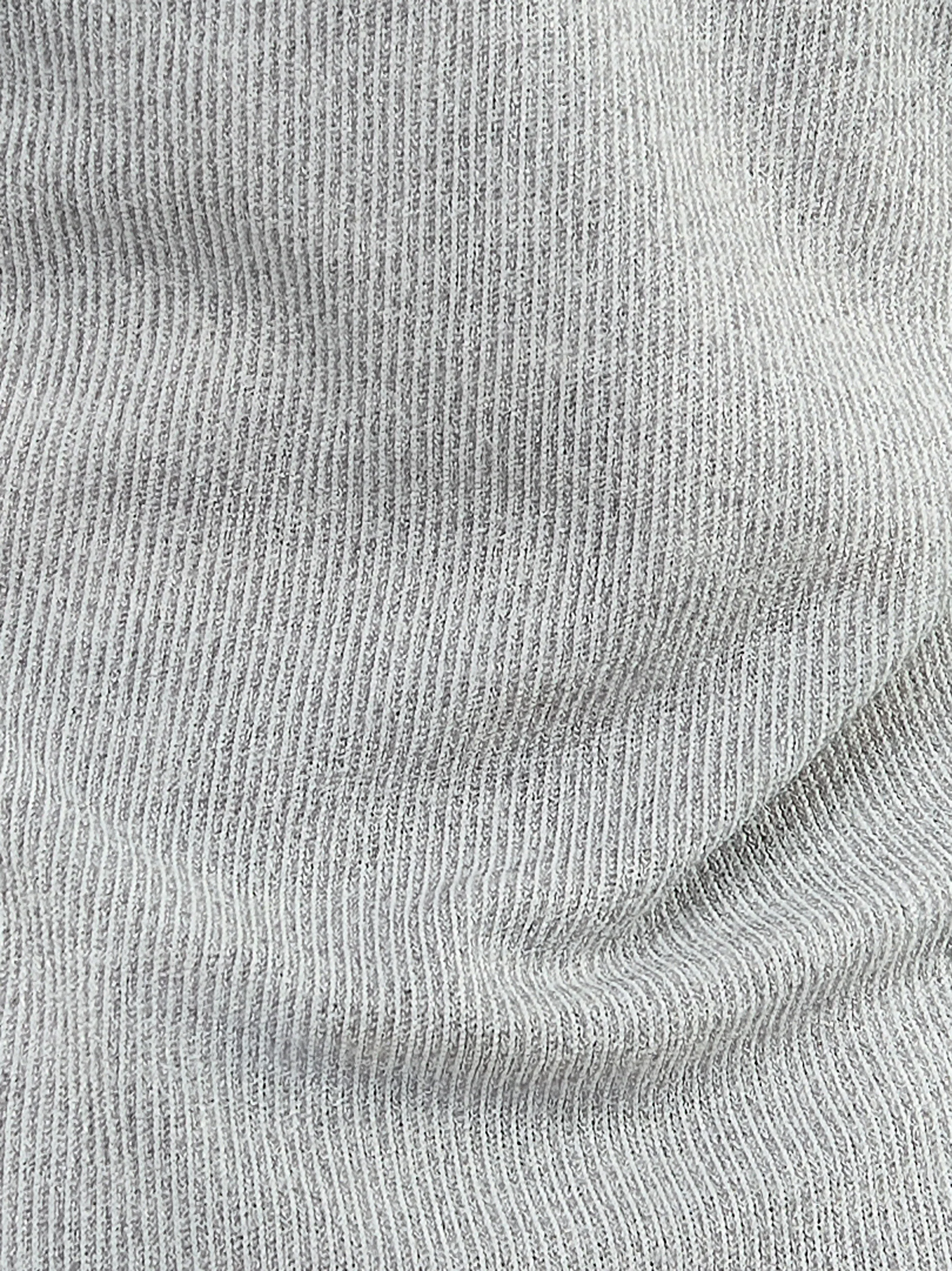 Tunique en tricot semi-ajustée à manches longues - Image 4