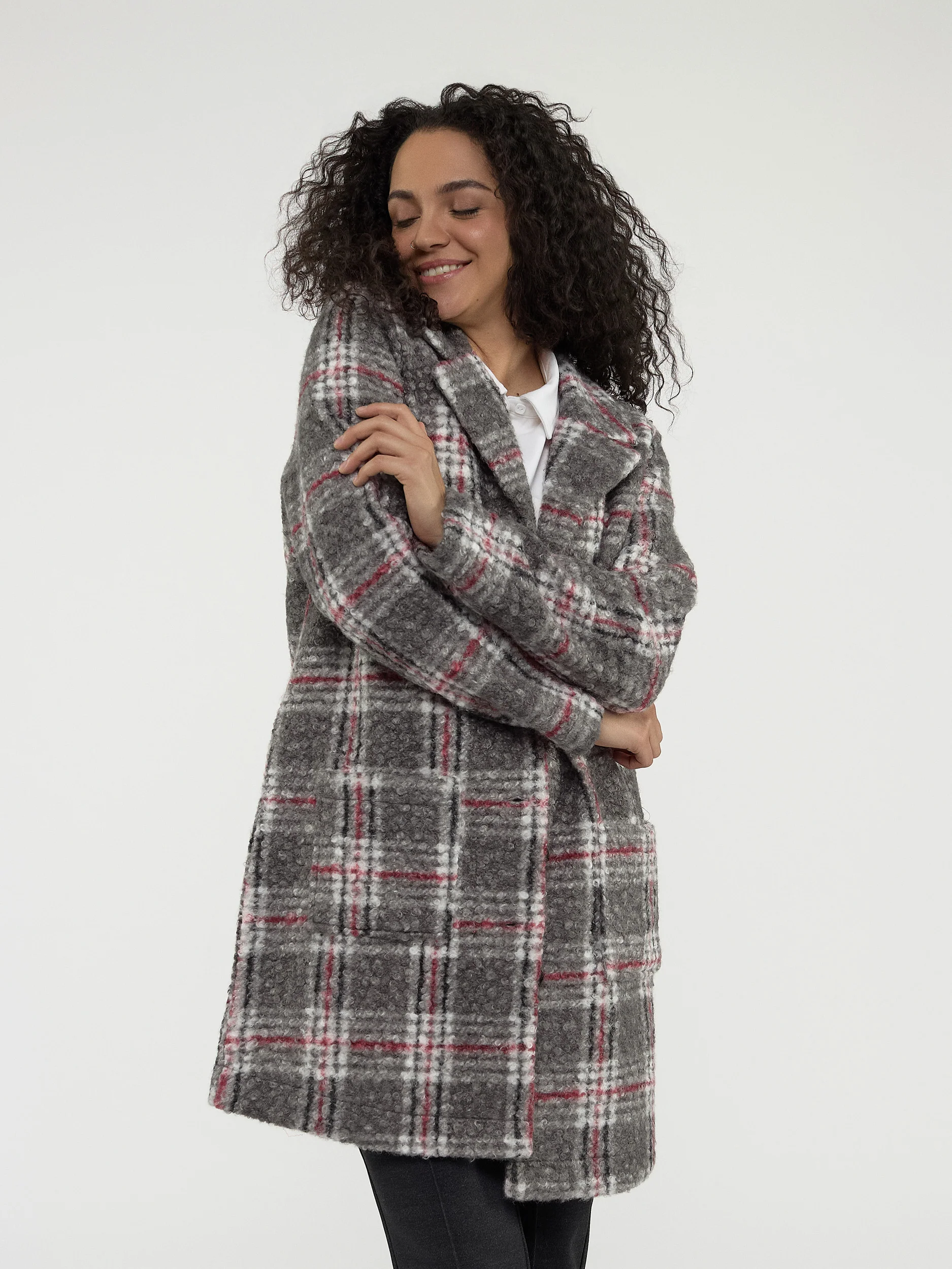 Veste longue semi-ajustée en tricot - Image 2