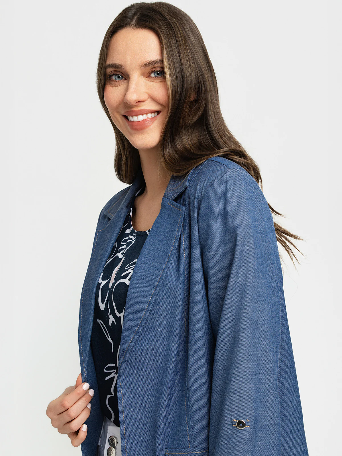 Veste semi-ajustée en tricot - Image 4