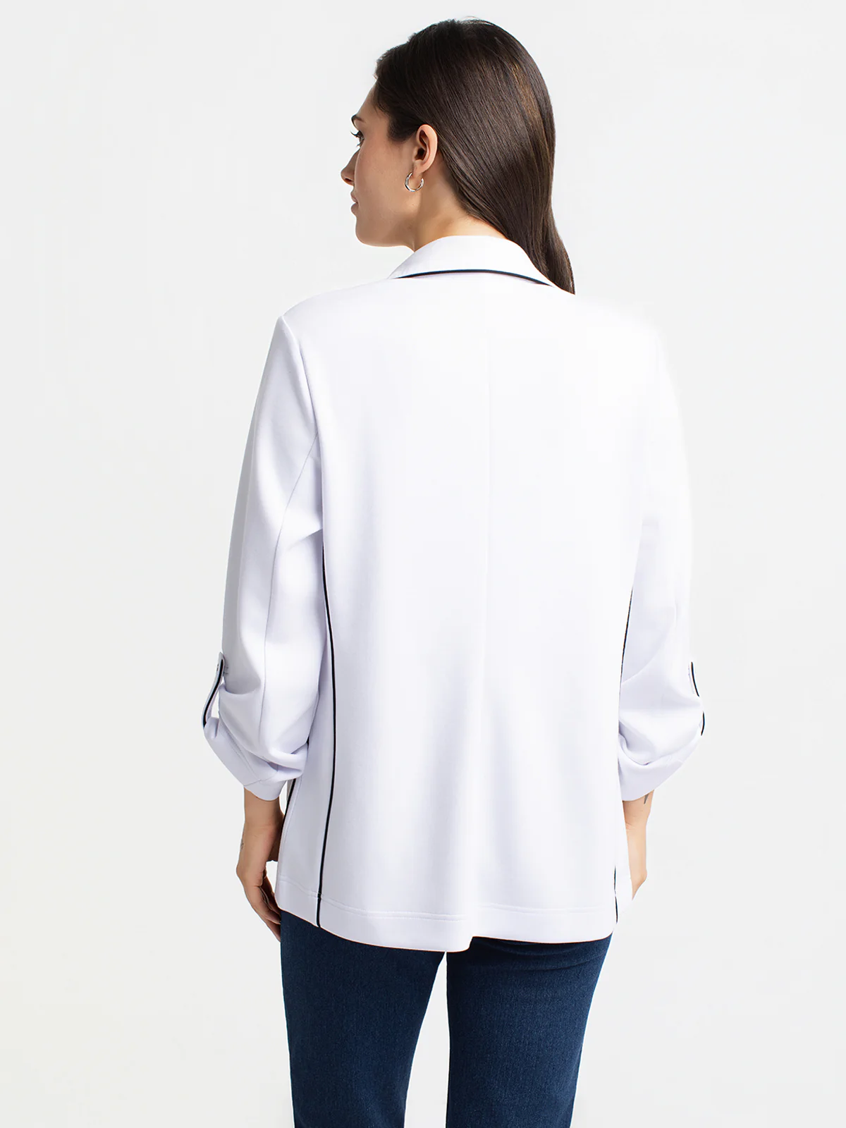 Veste semi-ajustée en tricot - Image 4